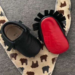 Cute little red bottoms by Monkey Feet.